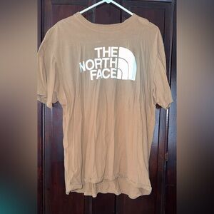 The North Face Men's Tan Short Sleeve Tee